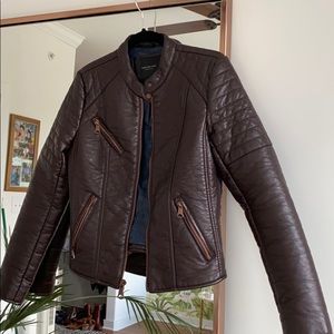 VEGAN LEATHER JACKET